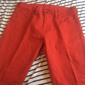 Red Levi’s Size 32 30